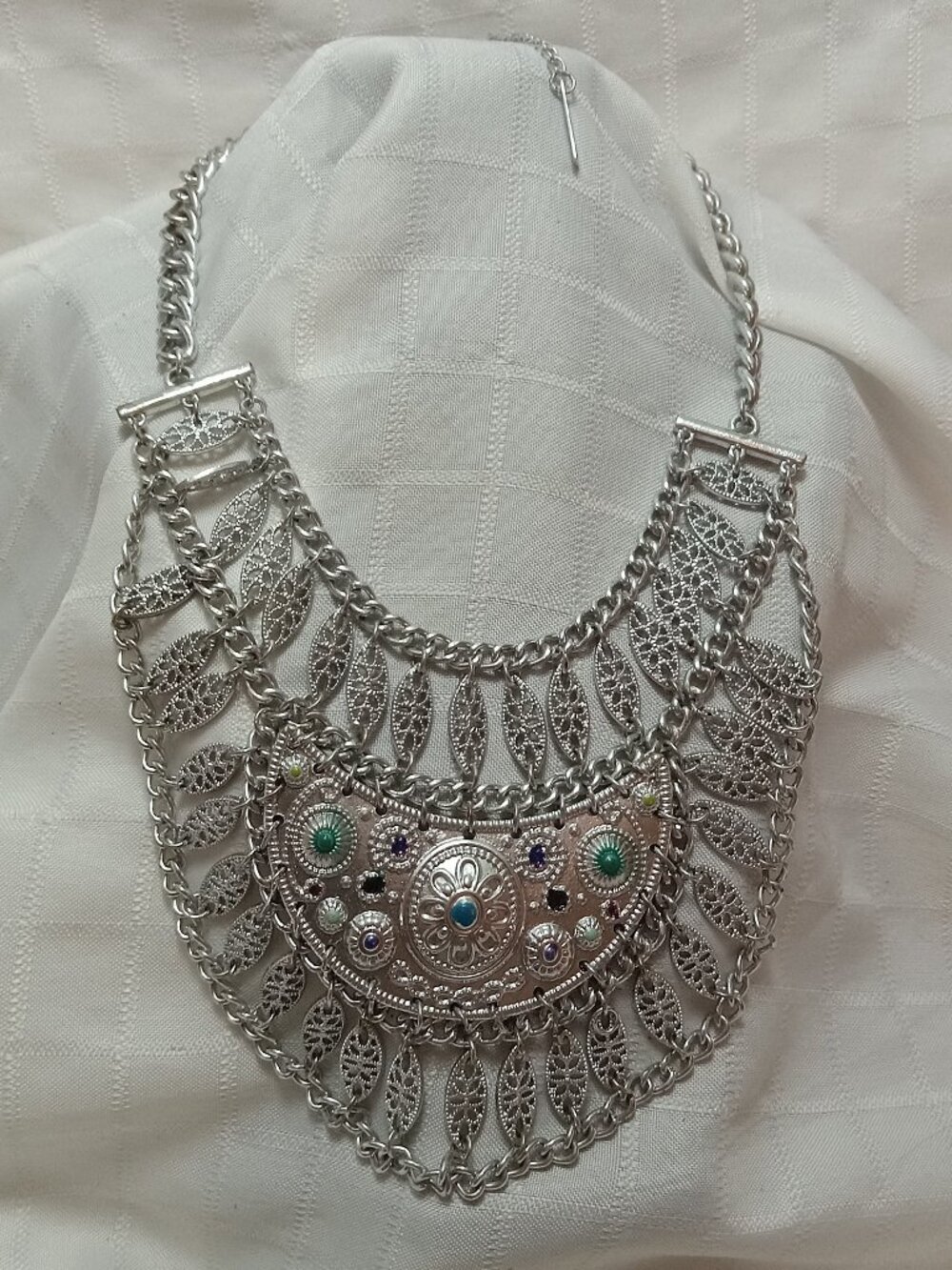 Revamped Dynamite statement vintage necklace